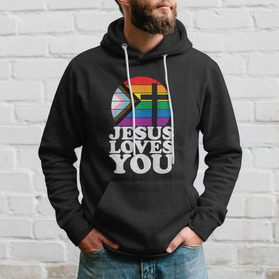 Jesus loves you hoodie sale