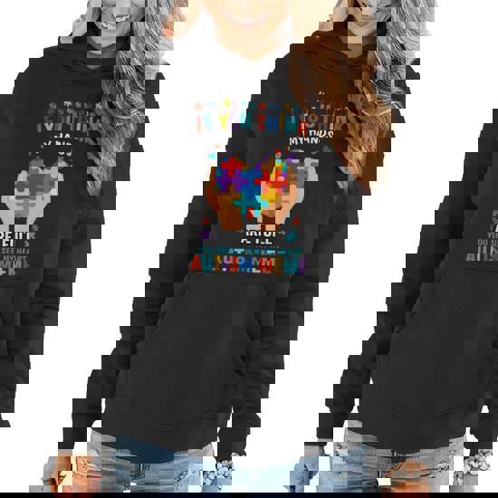 If You Think My Hands Are Full - Autism Awareness Tshirt If You Think My Hands Are Full - Autism Awareness Tshirt