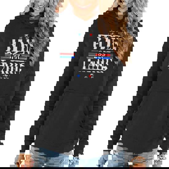 Joe Biden Kamala Harris Red White And Blue Stars Logo Graphic