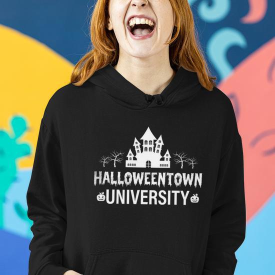 Halloweentown University Halloween Quote Women Hoodie Monsterry