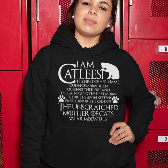 I Am The Catleesi Mother Of Cats Women Hoodie Thegiftio UK