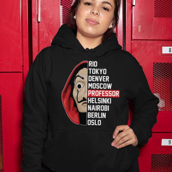 Money Heist La Casa De Papel Women Hoodie Thegiftio UK