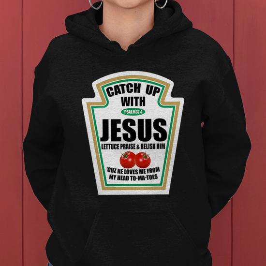 Jesus ketchup hoodie sale