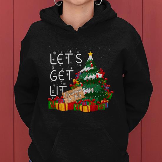 Christmas tree zip up hoodie orders