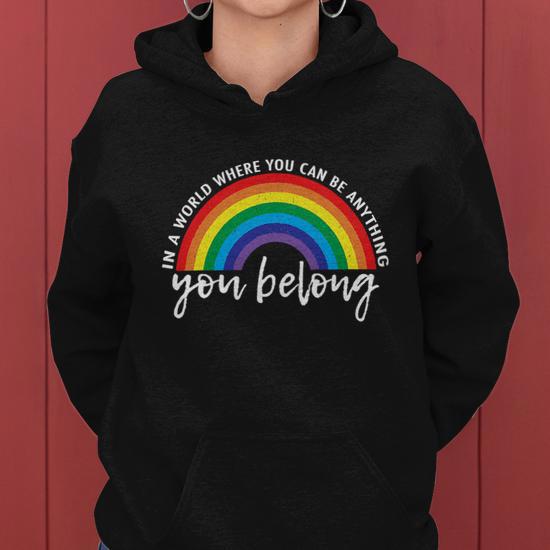 Pride Gay Hooded Blanket- Rainbow Flag Unisex Pride, LGBTQ, selling Gay Pride