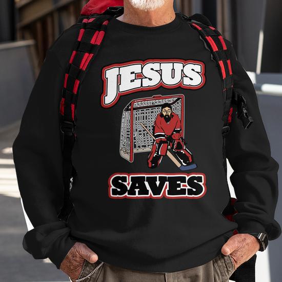 Jesus saves sweatshirt sale