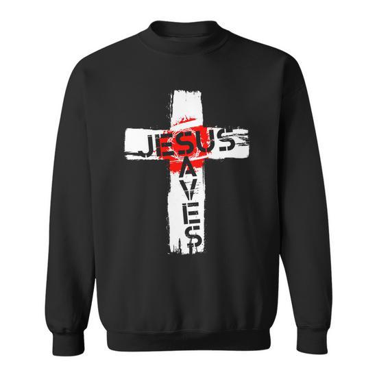 Jesus saves sweatshirt sale