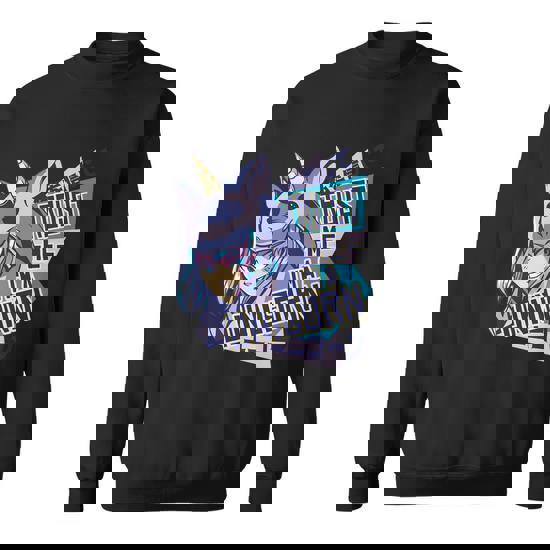 Trust Me I Am A Unicorn Graphic Design Printed Casual Daily Basic Sweatshirt  - Thegiftio UK