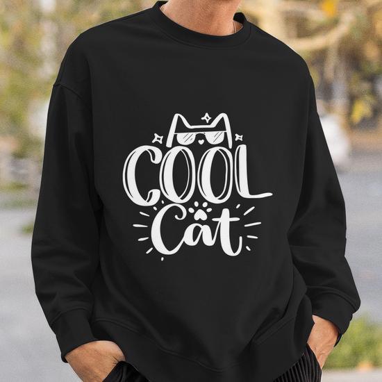 Cool cat sweatshirt on sale