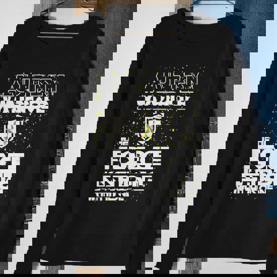 Autism Warrior The Force Is Strong With This One T-Shirt Autism Warrior The Force Is Strong With This One T-Shirt