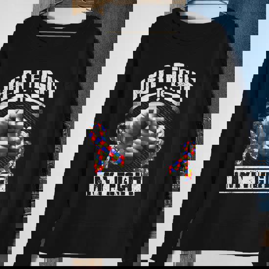 Her Fight Is My Fight Autism Awareness And Support T-Shirt Her Fight Is My Fight Autism Awareness And Support T-Shirt