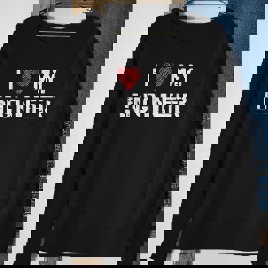 I Love My Engineer Shirt : Heart Husband Wife Couple Gift I Love My Engineer Shirt : Heart Husband Wife Couple Gift