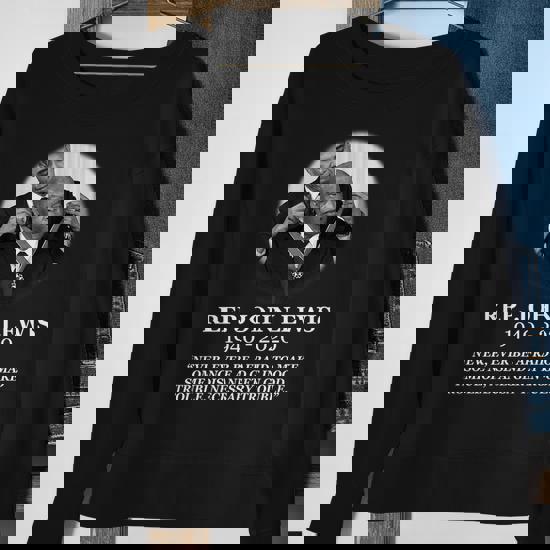 John Lewis Medal Of Freedom Rip Sweatshirt - Monsterry