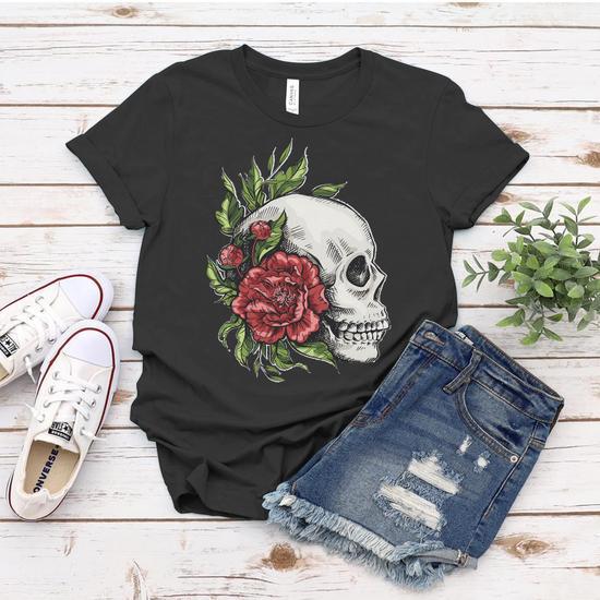 Skull top womens online