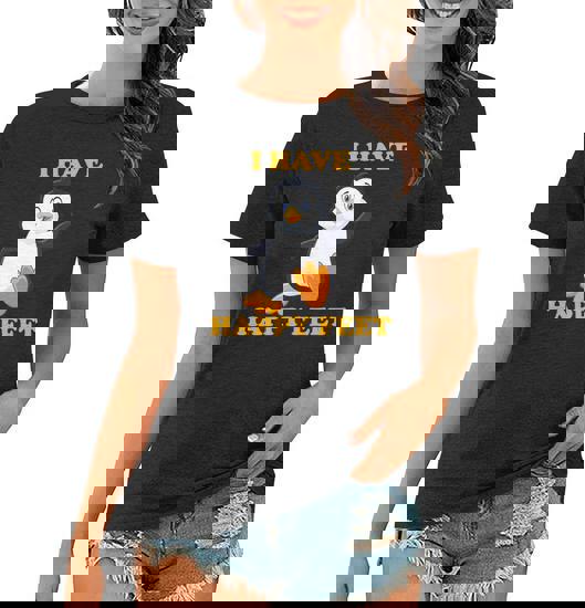 I Have Happy Feet Women T-shirt - Monsterry