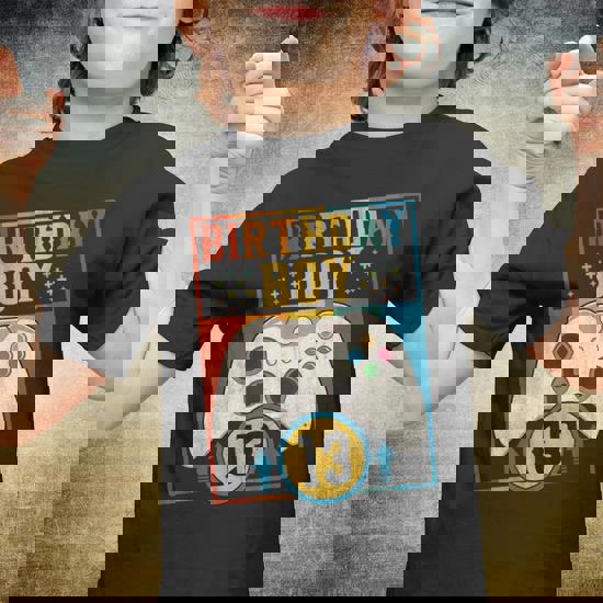 Level 13 Unlocked Tshirt 13th Video Gamer Birthday Boy Gifts