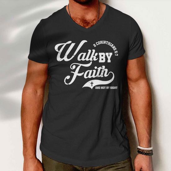 Men's v neck graphic t shirts best sale