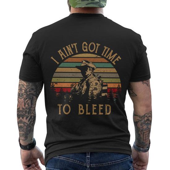 Predator Shirt, Ain't Got Time To Bleed, Jesse Ventura, Blaine Cooper, 80's Action