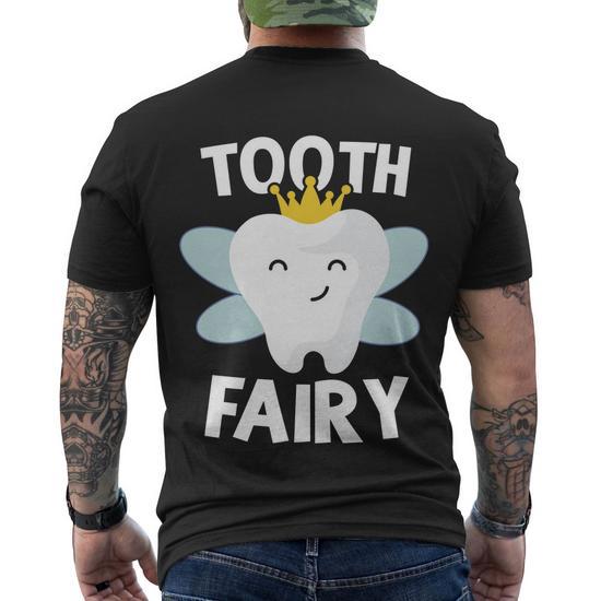 Halloween Halloween Tooth Fairy Costume Men's T-shirt Back Print - Thegiftio Halloween Halloween Tooth Fairy Costume Men's T-shirt Back Print - Thegiftio