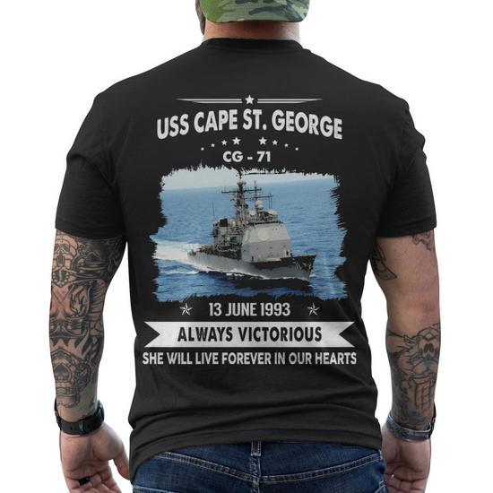 george men's crewneck t shirt with short sleeves