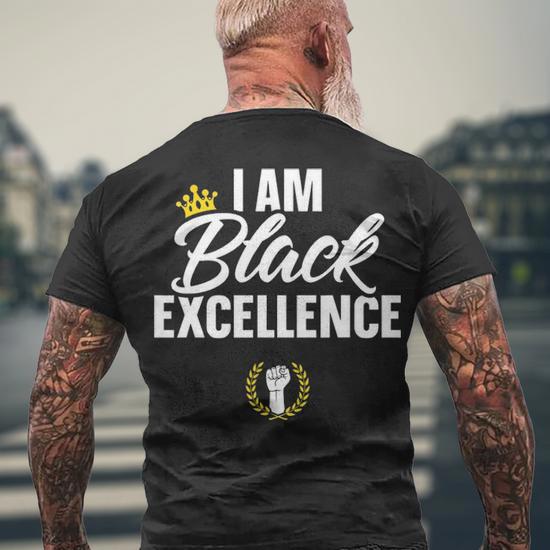 Black excellence t shirt best sale