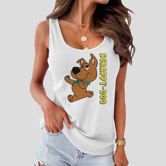 Scrappy-Doo to the Rescue Women's Flowy Tank, Funny and Cool Gifts