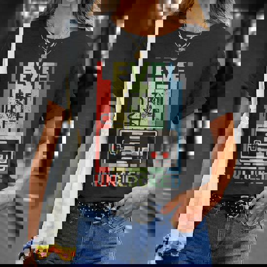 Level 31 Unlocked T-Shirt 31st Video Gamer Birthday Gift Level 31 Unlocked T-Shirt 31st Video Gamer Birthday Gift