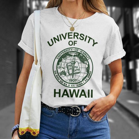 University Of Hawaii Tshirt Unisex T-Shirt - Monsterry