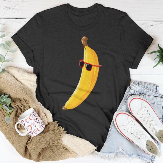 Cool Banana‼︎ Cool Banana Wearing Sunglasses Fruit Eyewear Cool T-shirt