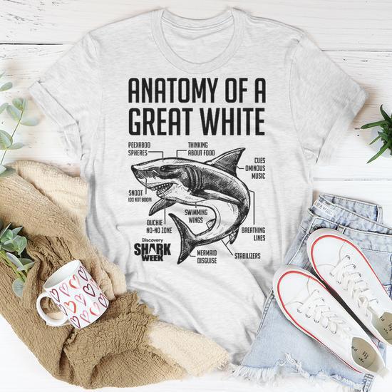 Great White Anatomy sale Sweatshirt, Shark Sweatshirt, Nautical Art, Science Illustration, Great White Shark, Shark Sweatshirt, Shark Gifts