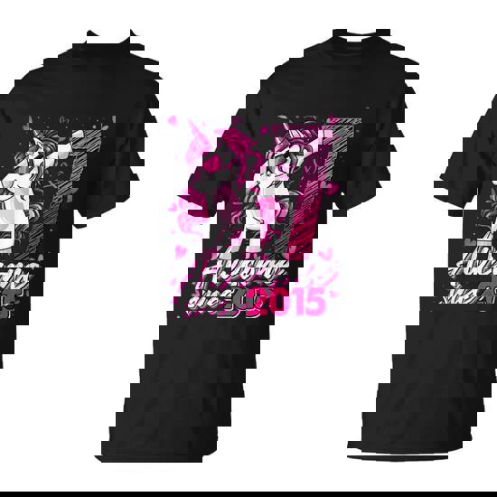 7 Years Old 7th Birthday Unicorn Dabbing Shirt Girl Party T-Shirt 7 Years Old 7th Birthday Unicorn Dabbing Shirt Girl Party T-Shirt