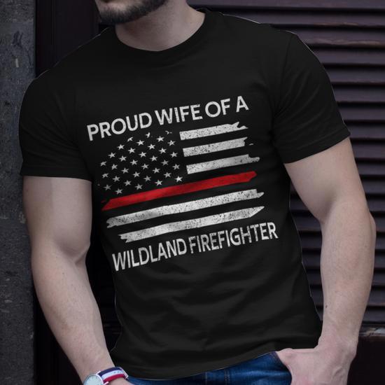 wildland firefighter wife shirts