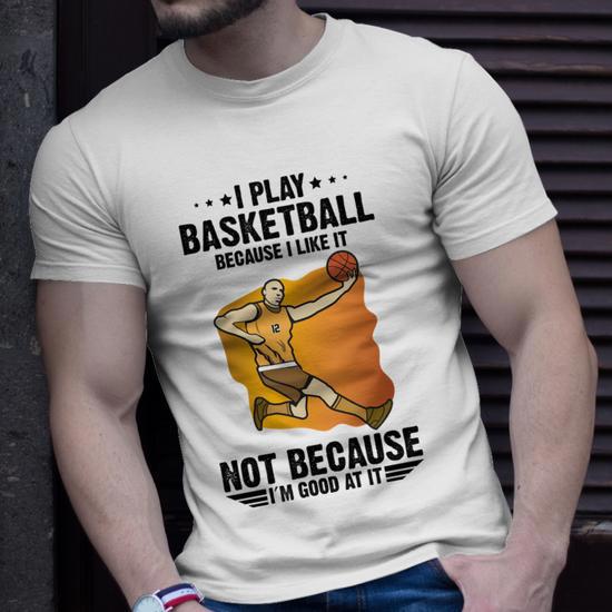 Because I only wear them playing basketball That One Kid In Rec Basketball League Always Wearing Jeans  main image 4