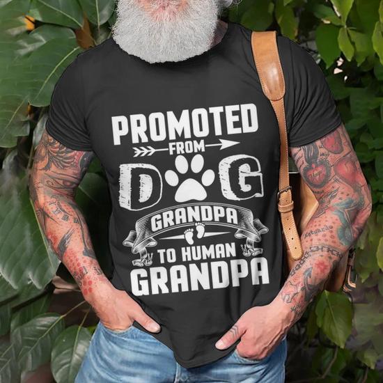 Dog grandpa shirt best sale