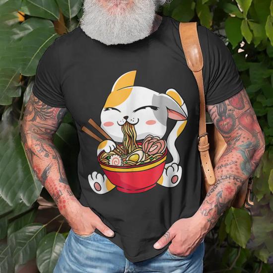 Wie kwam eerst? | Heren T-shirt | kip | ei | grap | grappig | spel | discussie | Zwart