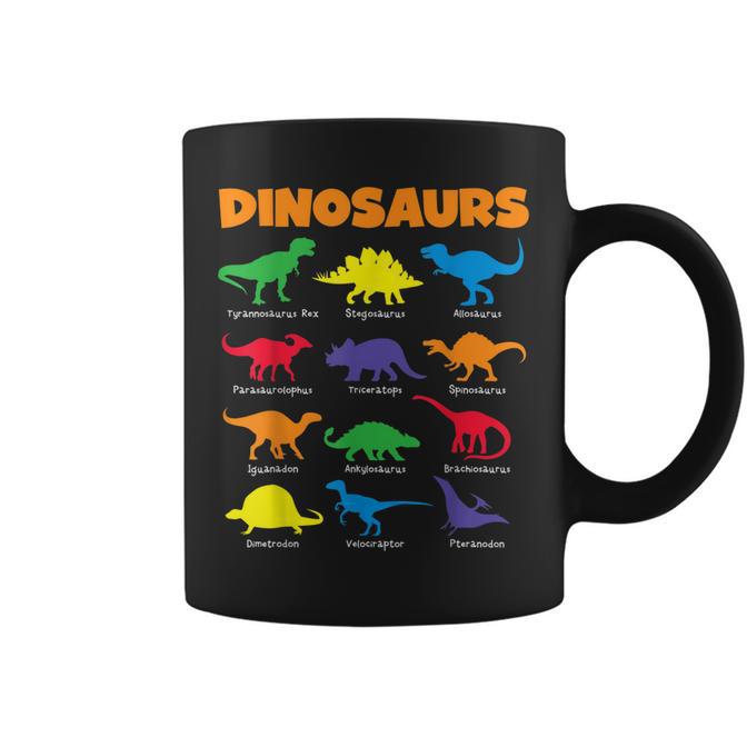 Vintage Dinosaur Fossils T Rex Paleontology Jurassic Period Coffee Mug Seseable