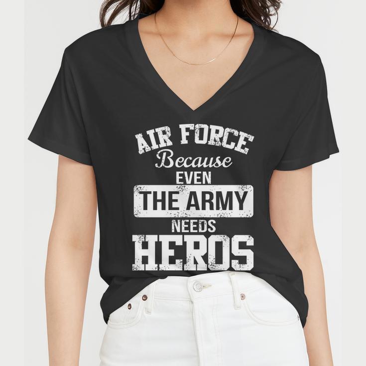 Air Force Heroes Women V-Neck T-Shirt