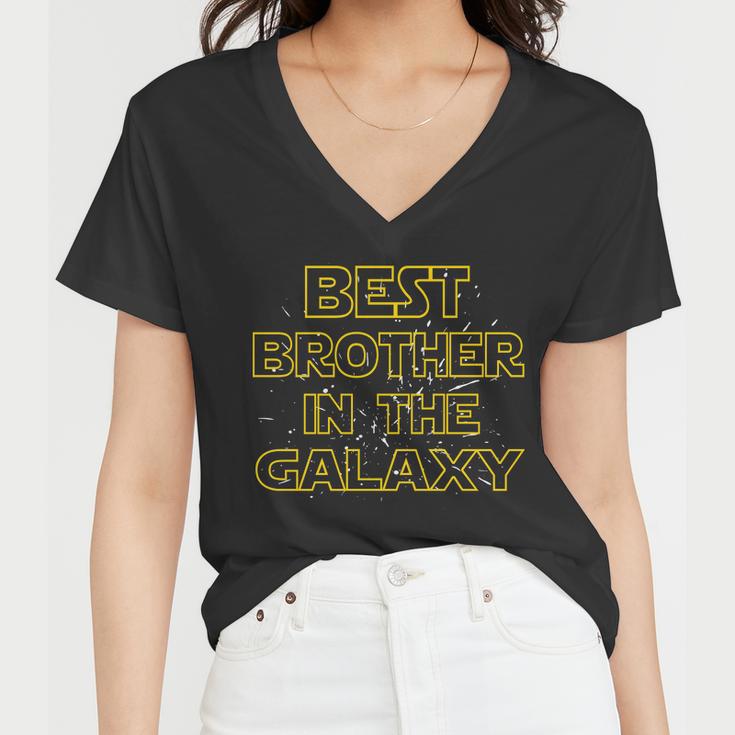 Best Brother In The Galaxy Women V-Neck T-Shirt