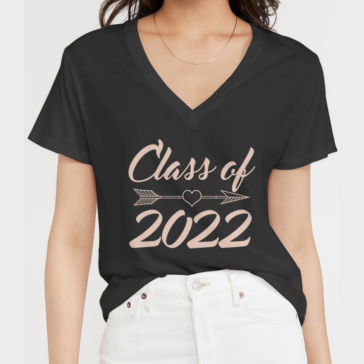 Class Of 2022 Seniors Women V-Neck T-Shirt