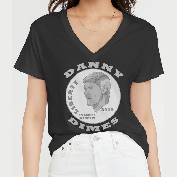 Danny Dimes V2 Women V-Neck T-Shirt