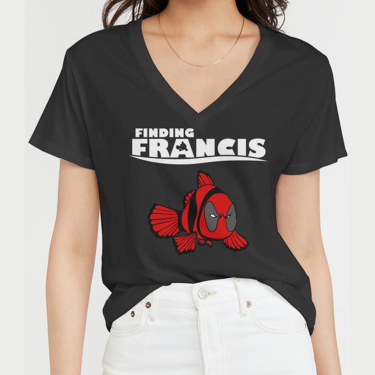 Finding Francis Movie Parody Tshirt Women V-Neck T-Shirt