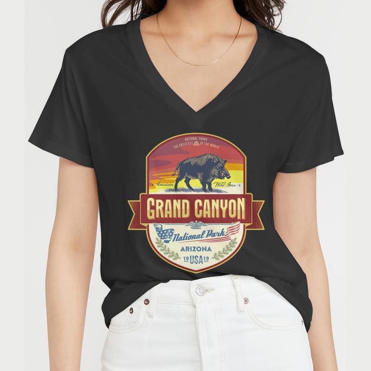 Grand Canyon V2 Women V-Neck T-Shirt