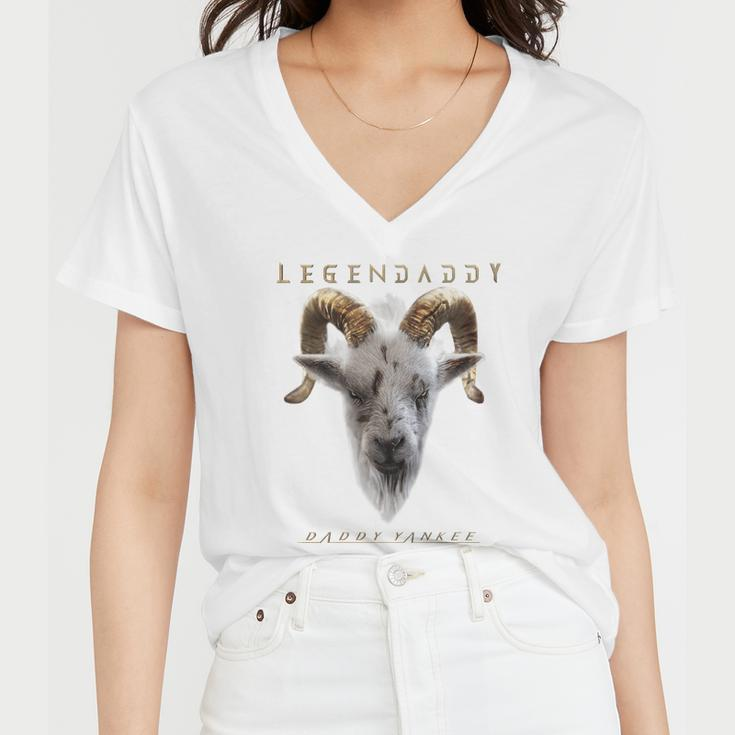 Original Legendaddy Women V-Neck T-Shirt