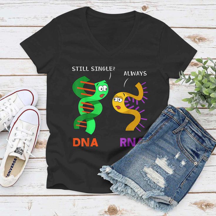 Biologist Botanist Science Nature Funny Biology Pun Women V-Neck T-Shirt