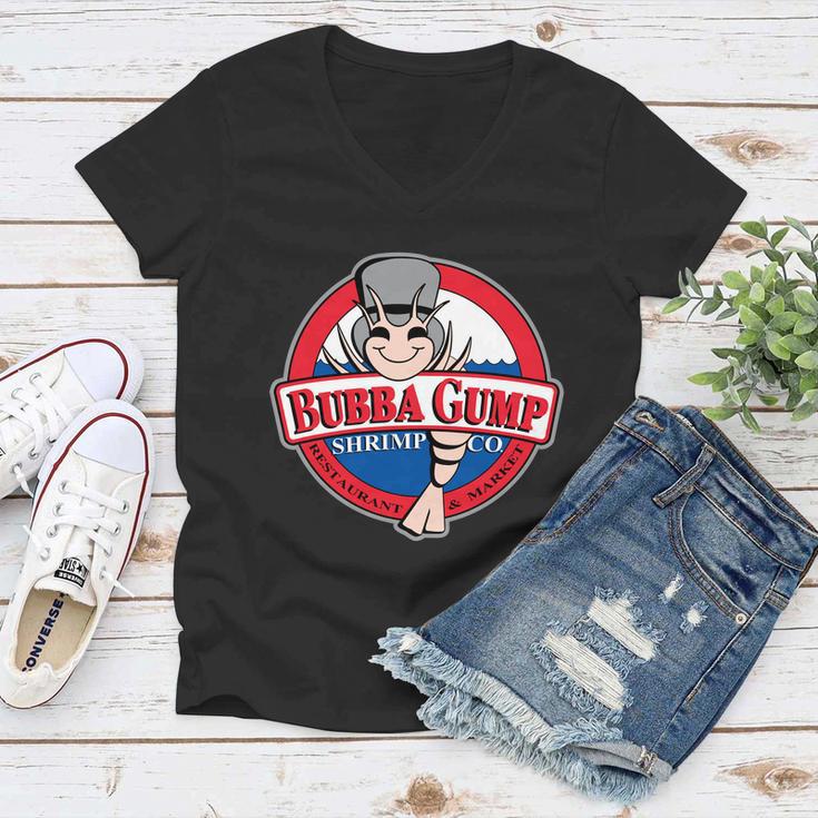 Bubba Gump Shrimp Women V-Neck T-Shirt