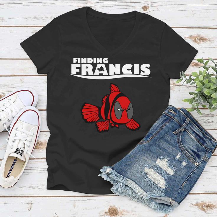Finding Francis Movie Parody Tshirt Women V-Neck T-Shirt