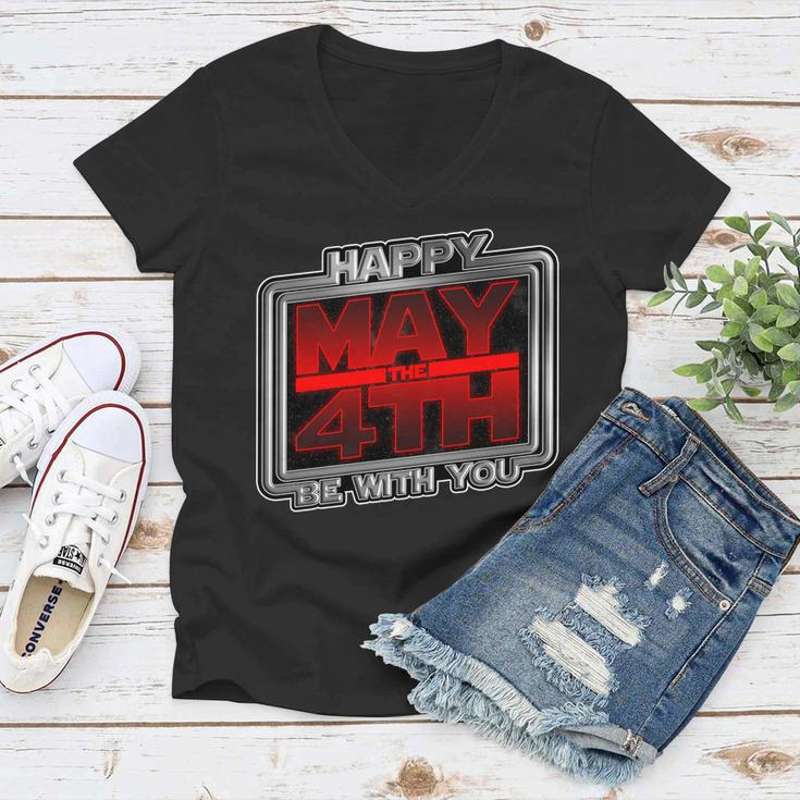 Happy May The 4Th Be With You Tshirt V2 Women V-Neck T-Shirt
