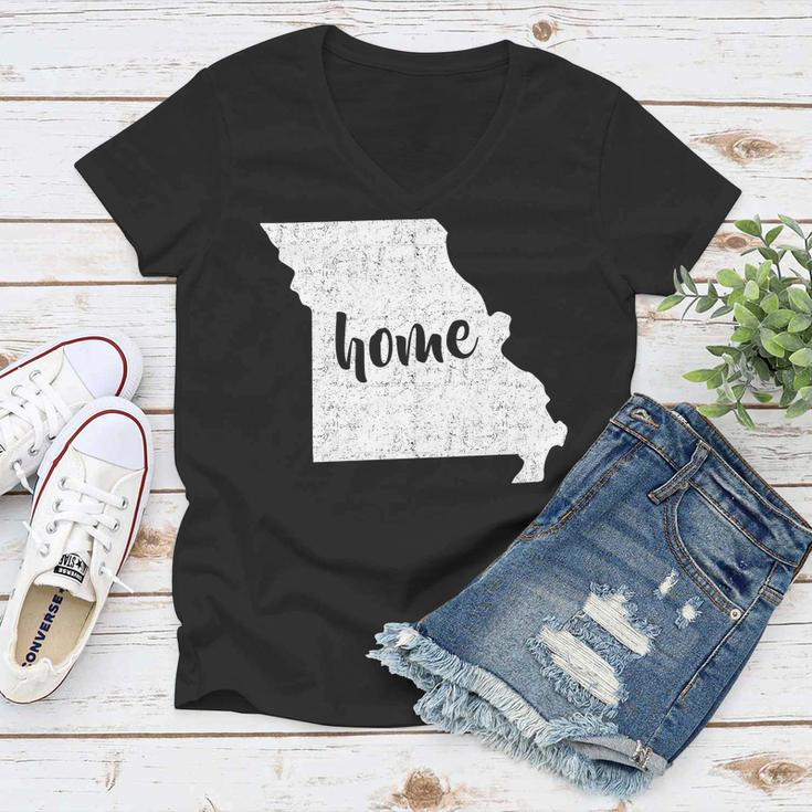 Missouri Home State Tshirt Women V-Neck T-Shirt