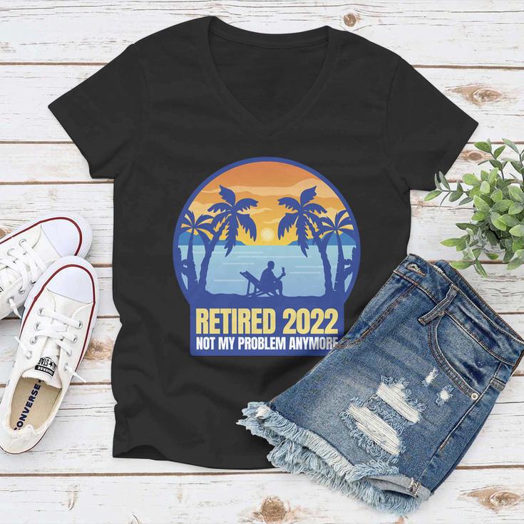 Retired 2022 Tshirt V2 Women V-Neck T-Shirt