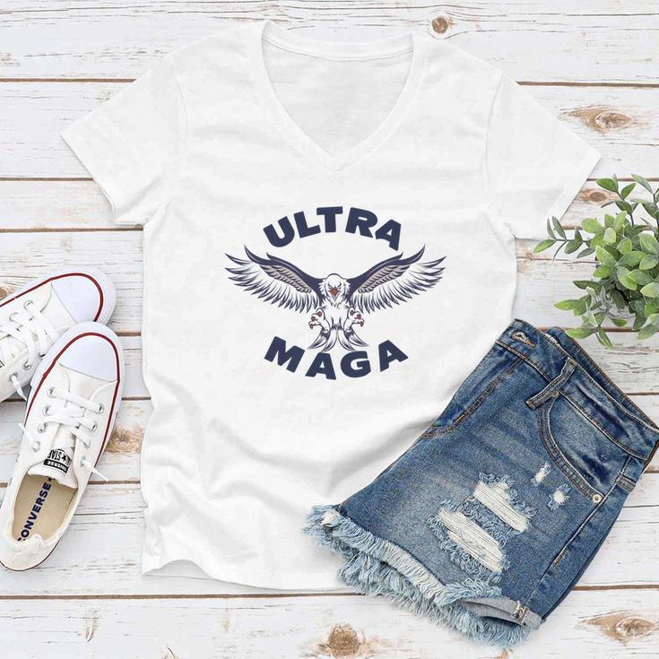 Ultra Maga We The People Tshirt Women V-Neck T-Shirt